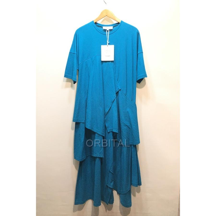 経堂) エンフォルド ENFOLD 20SS コットンレイヤードドロップドレス  