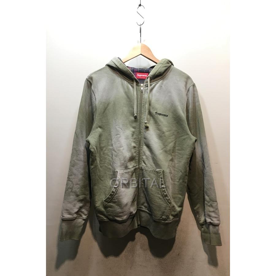 ブランド 経堂) Supreme シュプリーム 18AW Bleached Zip Up  