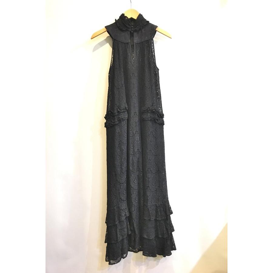 二子玉 メイル Mayle 総レースマキシドレス ワンピース フリル インナー付 0 Xs ノースリーブ ブラック 黒 インポート 結婚式 Nkt Ls Cycle Paradise 通販 Yahoo ショッピング