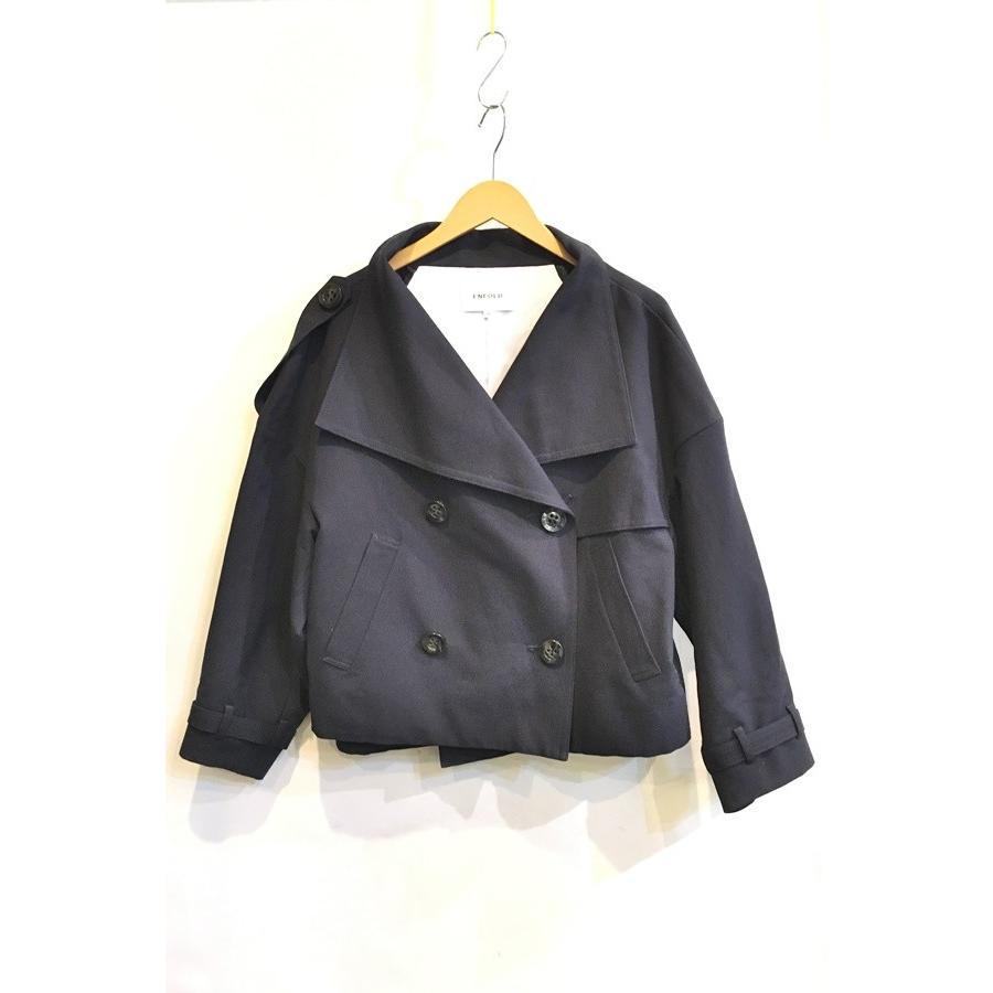 ENFOLD 二子玉) エンフォルド 18AW COダブルフェイスショート ENFOLD 二子玉) エンフォルド 18AW COダブルフェイスショート