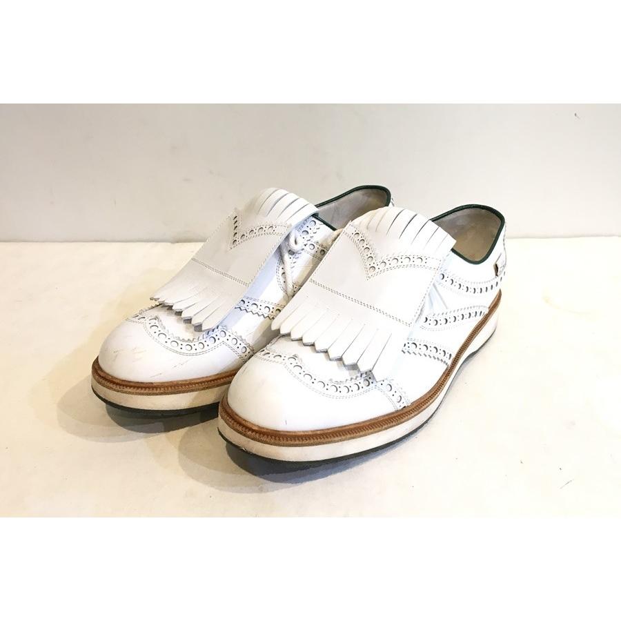 GUCCI 二子玉) グッチ 2WAY ウイングチップシューズ ゴルフ GUCCI 二子玉) グッチ 2WAY ウイングチップシューズ ゴルフ