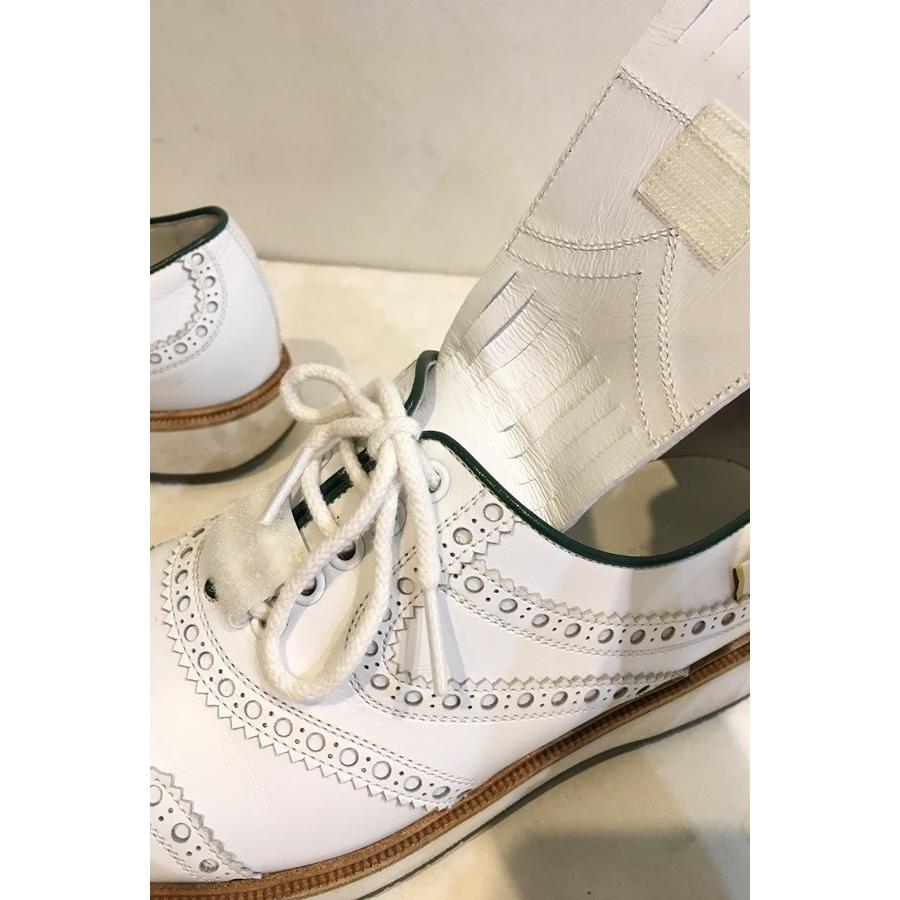 GUCCI 二子玉) グッチ 2WAY ウイングチップシューズ ゴルフ GUCCI 二子玉) グッチ 2WAY ウイングチップシューズ ゴルフ