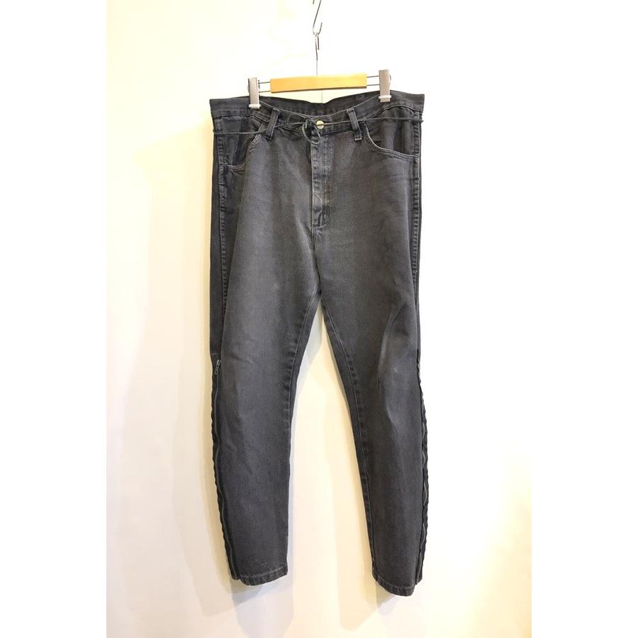 ブランド 二子玉) メゾンエウレカ MAISON EUREKA 裾ジップ デニム  