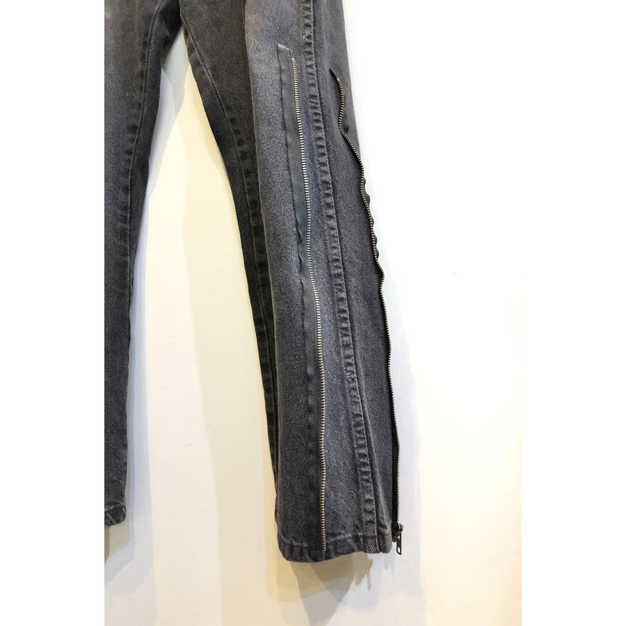 ブランド 二子玉) メゾンエウレカ MAISON EUREKA 裾ジップ デニム  