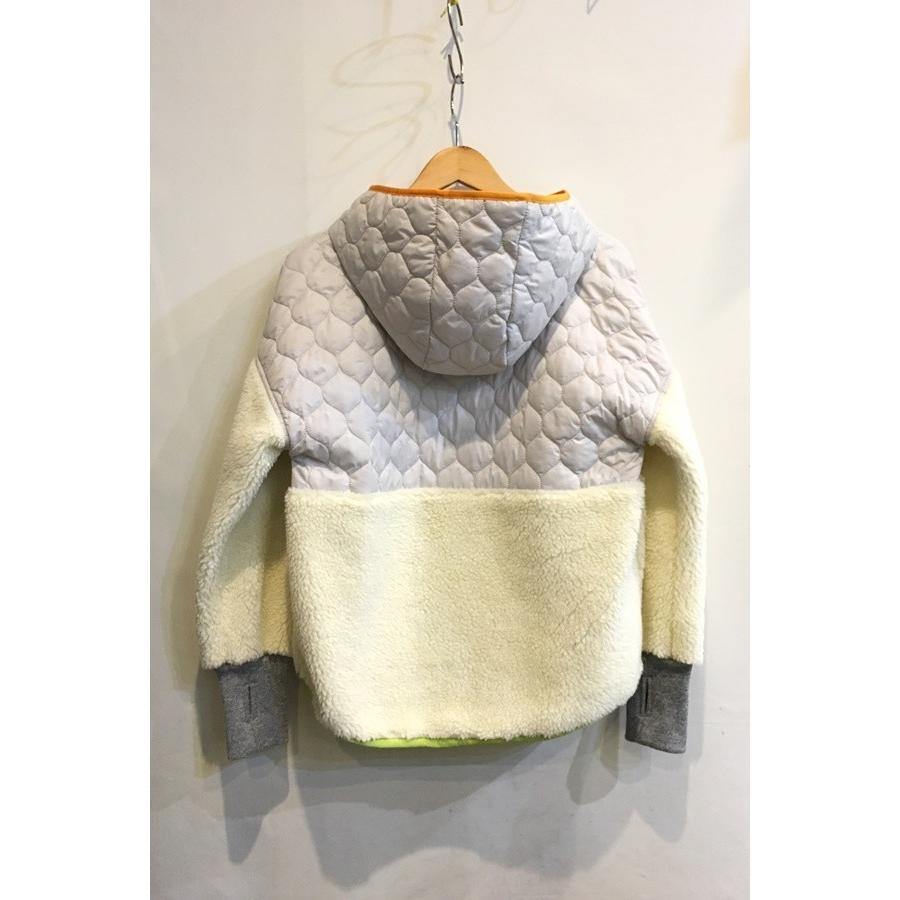 二子玉) ナゴンスタンス nagonstans 18AW ボアコンビフードプル 