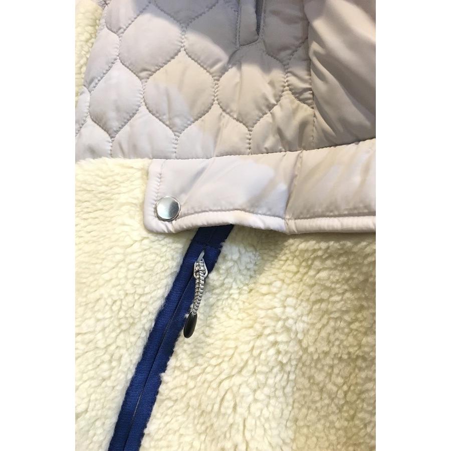 二子玉) ナゴンスタンス nagonstans 18AW ボアコンビフードプル 
