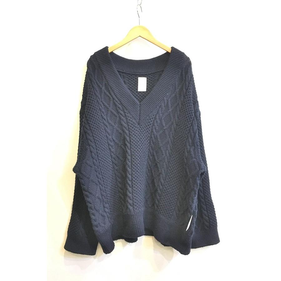 Name. ネーム ニット Vネック オーバーサイズ ニット | filmekimi.iksv.org