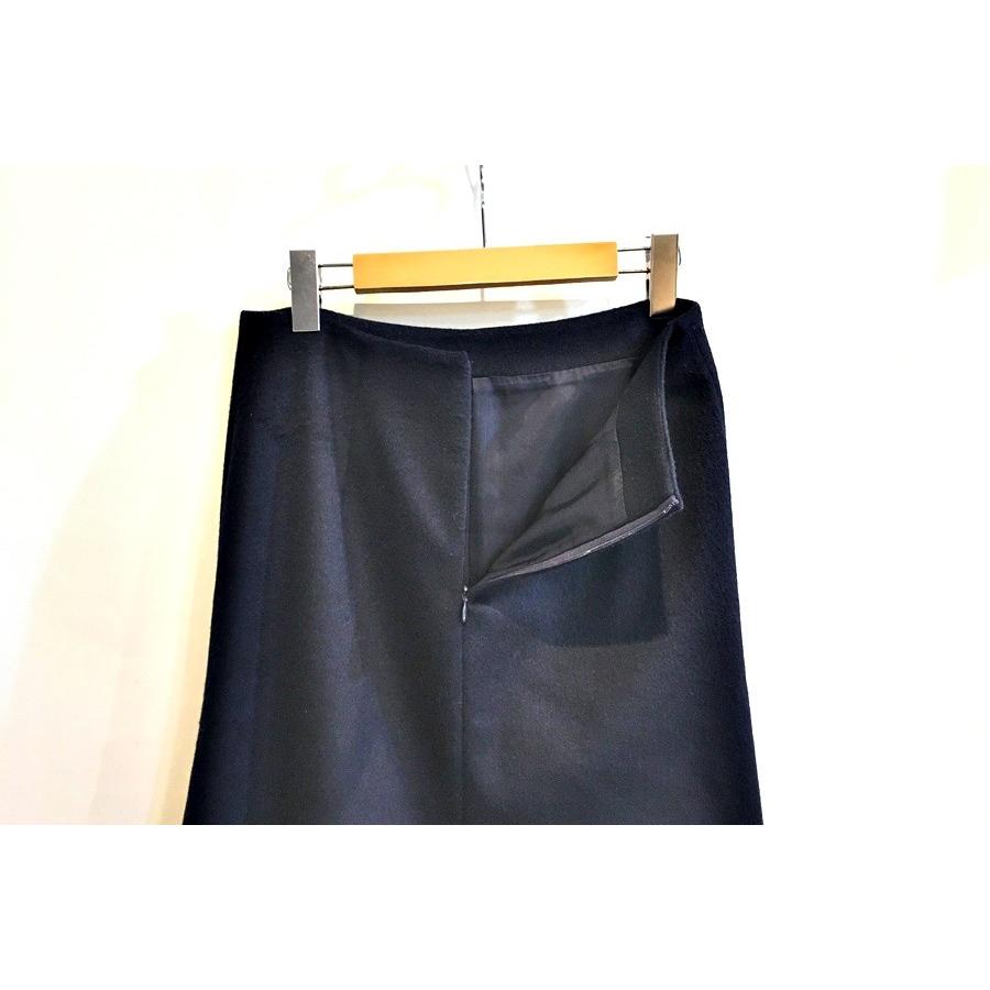 ドゥーズィエムクラスライトメルトンフレアスカート