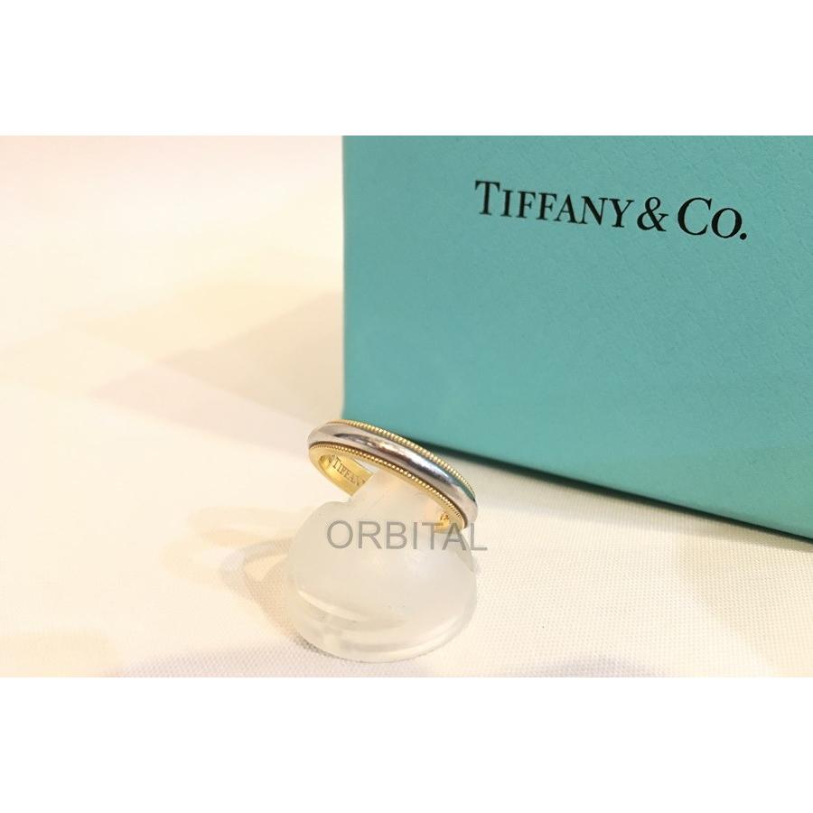TIFFANY&Co. 二子玉) Tiffany & Co. ティファニー ミルグレインバンド 