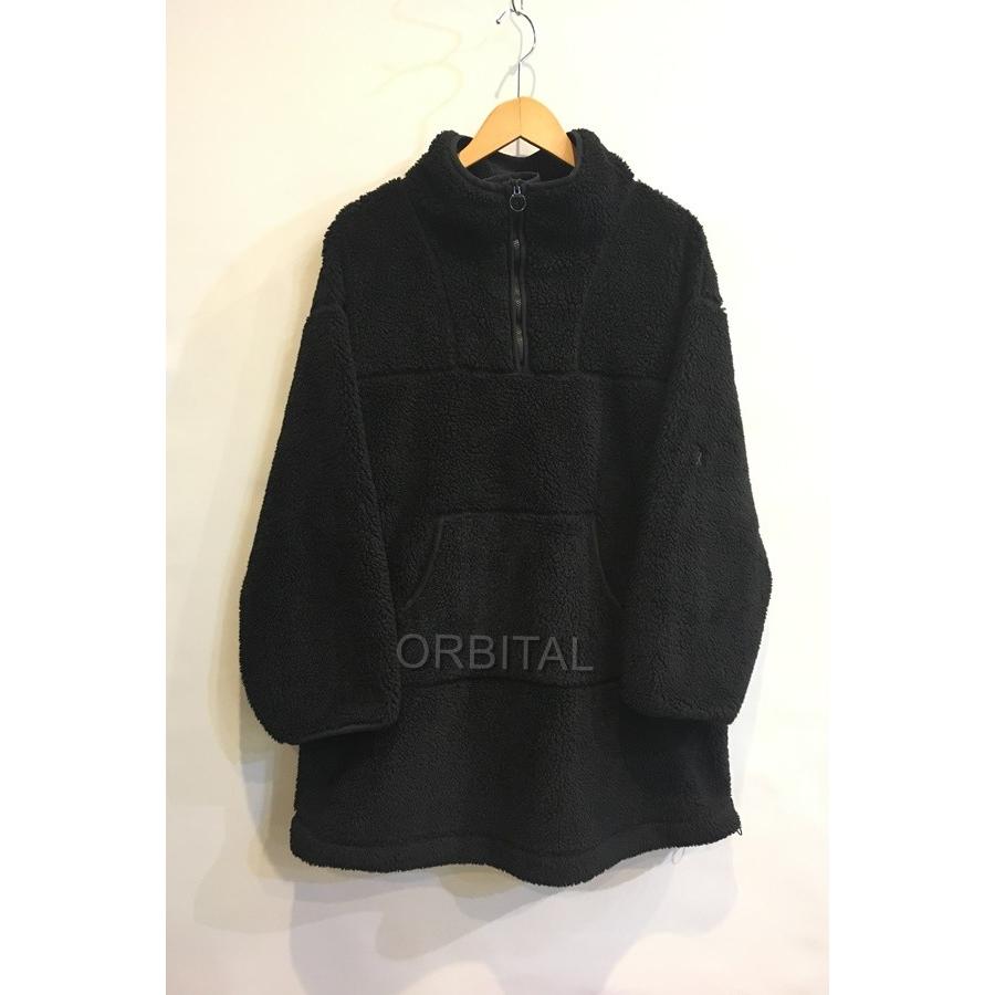 OSHIMA REI 二子玉) オオシマレイ ハーフジップボアハイネックプル  