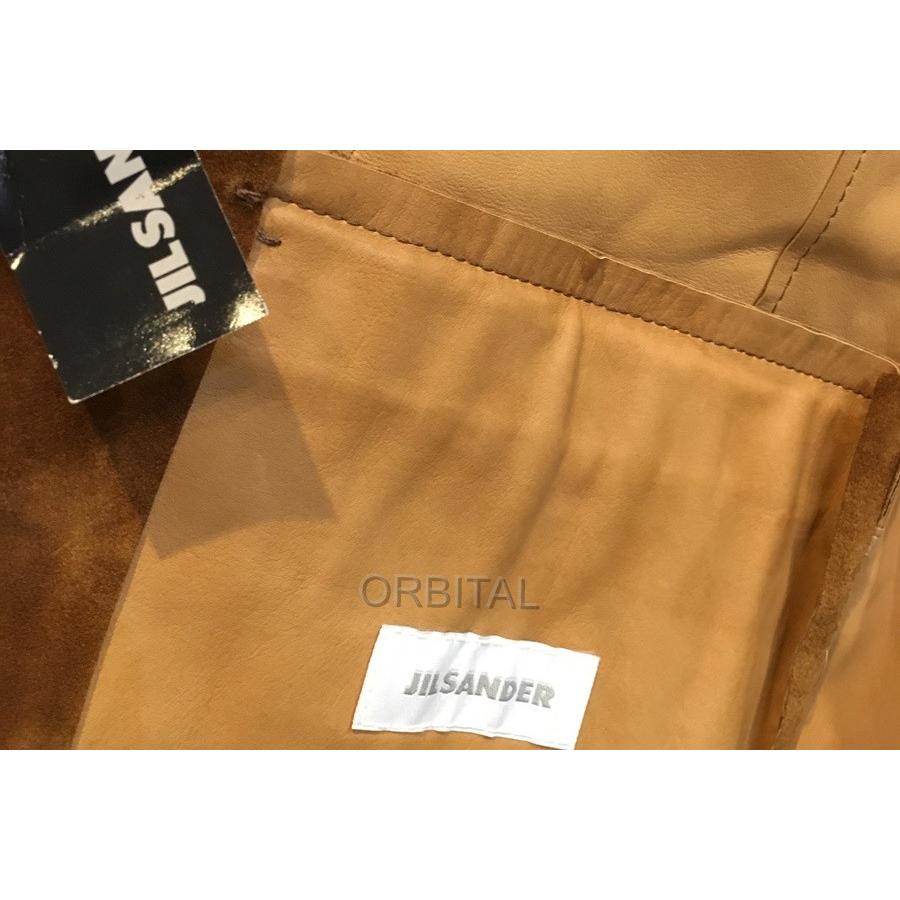 ブランド 二子玉) ジルサンダー Jil Sander スエード2Bジャケット 未 