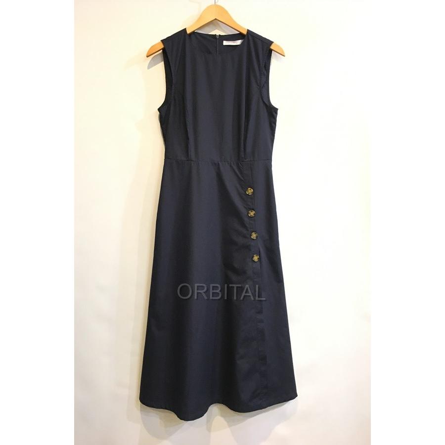 二子玉 銀座マギー Ginzamaggy サイドボタンノースリーブロングワンピース 38 M 紺 ネイビー 美品 Nkt Ls Cycle Paradise 通販 Yahoo ショッピング