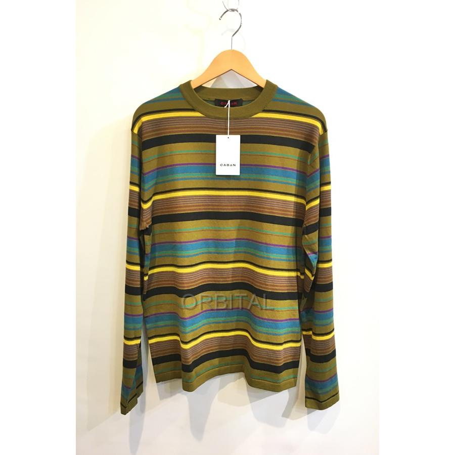 二子玉) キャバン CABaN 未使用 19AW コットンカシミヤ マルチボーダークルーネックプルオーバー ニット メンズ L定価17,600円  :nkt-2007043301-ms-037213700:CYCLE PARADISE - 通販 - Yahoo!ショッピング