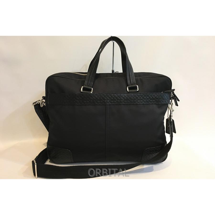 二子玉) コーチ COACH F70323 ミニシグネチャー ブリーフケース ハンドバッグ ビジネスバッグ ナイロン レザー メンズ  :nkt-2007233307-ba-037206205:CYCLE PARADISE - 通販 - Yahoo!ショッピング