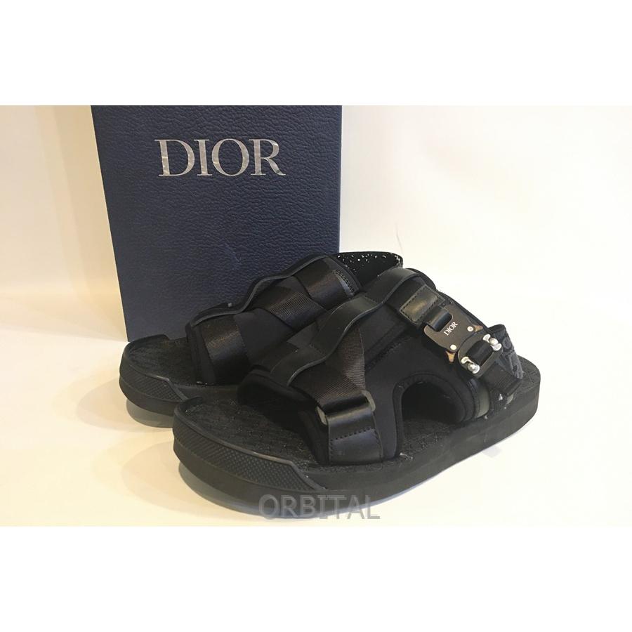 二子玉) ディオールオム DIOR HOMME オブリークサンダル カナージュ 