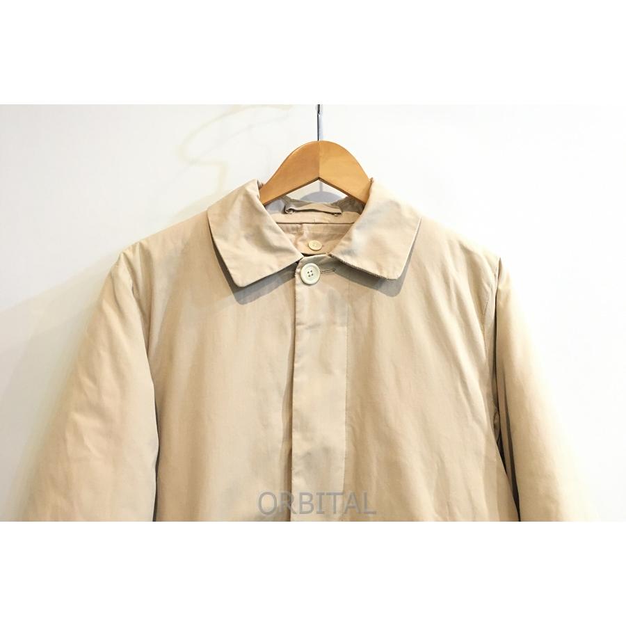 YAECA 二子玉) ヤエカ 14AW 中綿ステンカラーコート ライナー付き 
