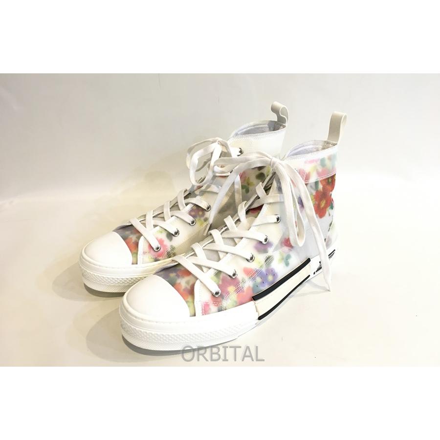 Dior HOMME 二子玉) ディオール 19SS フラワープリントB23ハイカット 