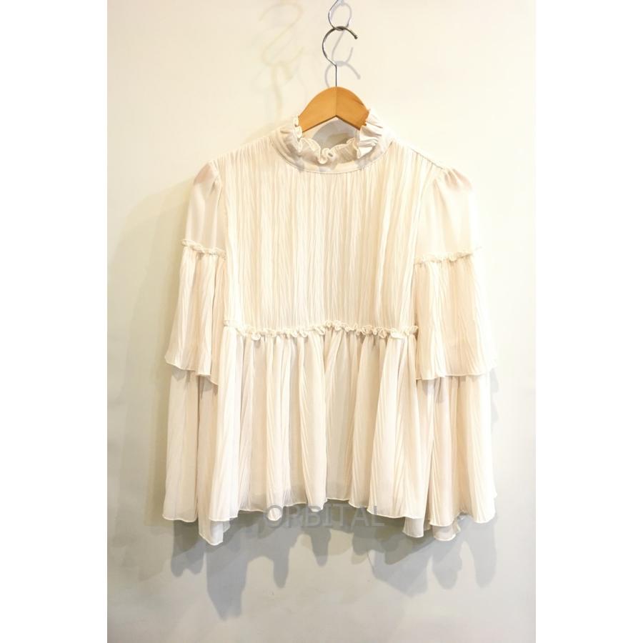 二子玉) シーバイクロエ SEE BY CHLOE ラッフル プリーツギャザーブラウス プルオーバー ホワイト レディース 36 国内正規  :nkt-2009059902-ls-037217893:CYCLE PARADISE - 通販 - Yahoo!ショッピング