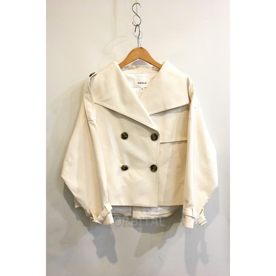 ENFOLD 二子玉) エンフォルド 19SS COダブルフェイスショート ENFOLD 二子玉) エンフォルド 19SS COダブルフェイスショート
