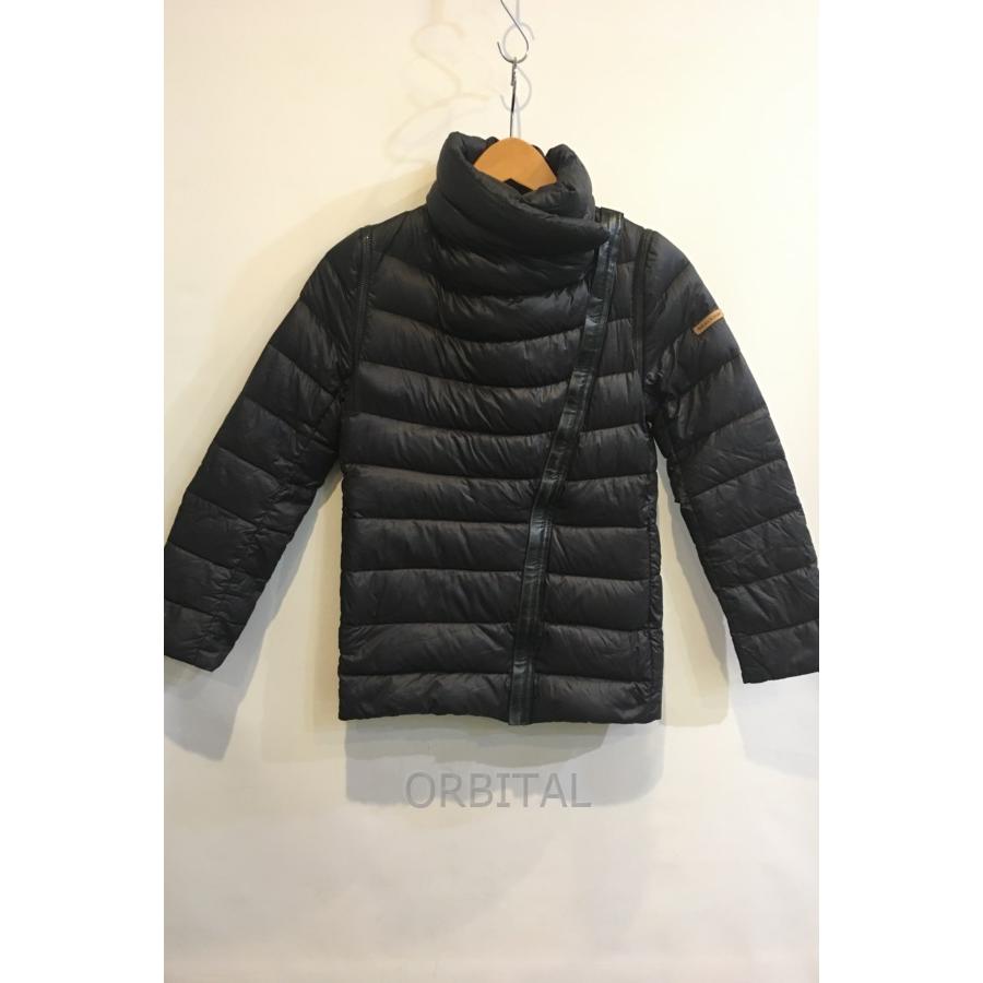 ブランド 二子玉) Mackage マッカージュ レザーコンビ2WAYダウン 