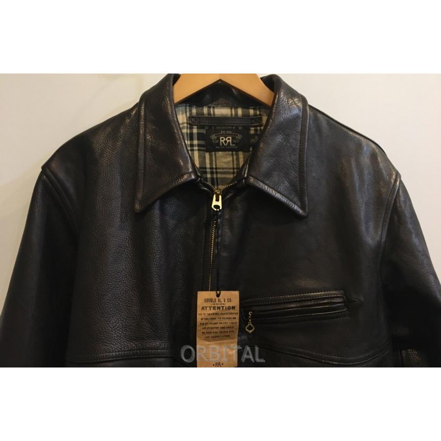 爆売り DOUBLE RLホースハイド シングルライダースジャケット M 極美品