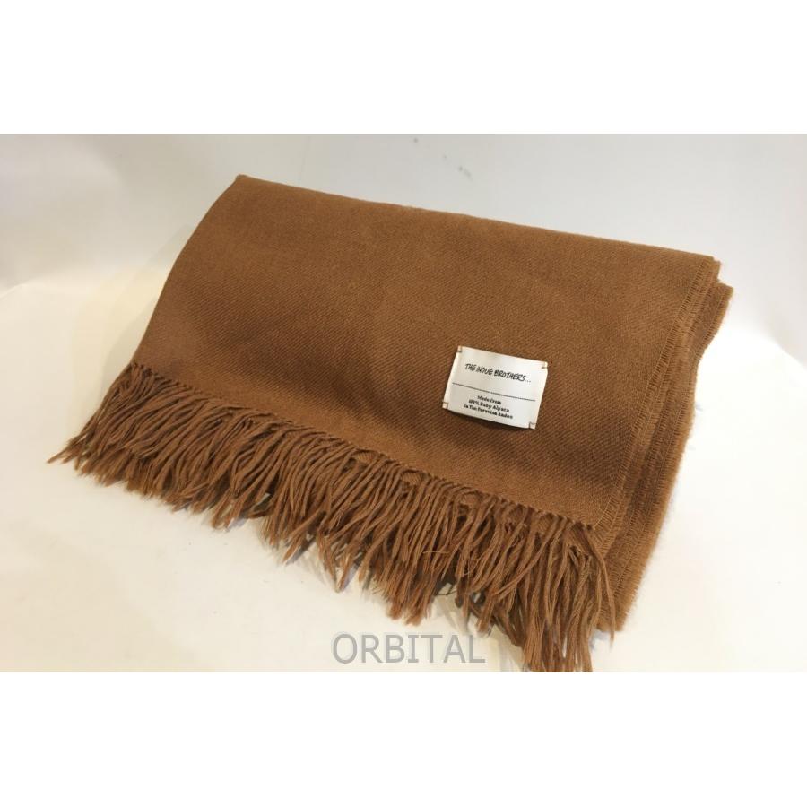 二子玉 The Inoue Brothers ザ イノウエブラザーズ アルパカストール 大判 無地 ブラウン 茶色 100 ベビーアルパカ ペルー製 Nkt Je Cycle Paradise 通販 Yahoo ショッピング