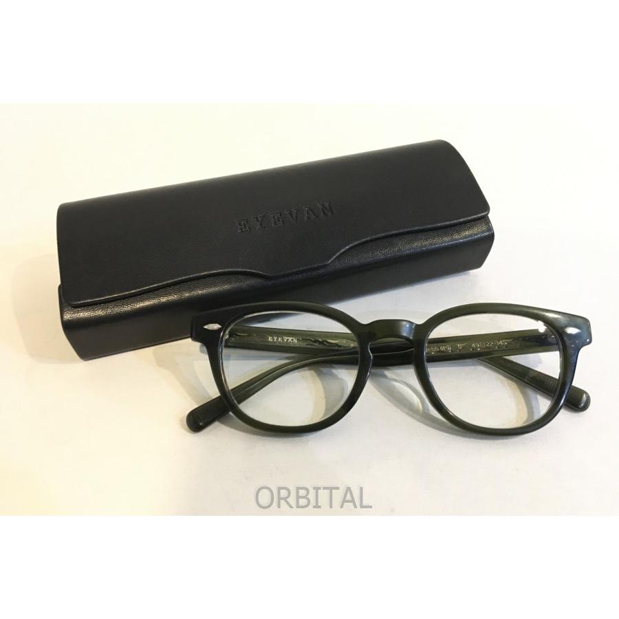 ブランド 二子玉) EYEVAN アイヴァン WEBB49 度入りメガネ カシメ飾り 