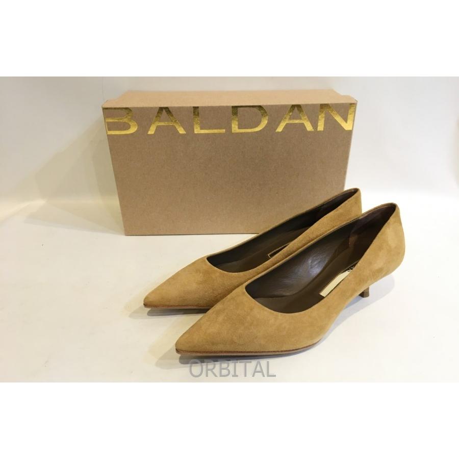 二子玉) BALDAN バルダン スエードポインテッドトゥパンプス ヒール 