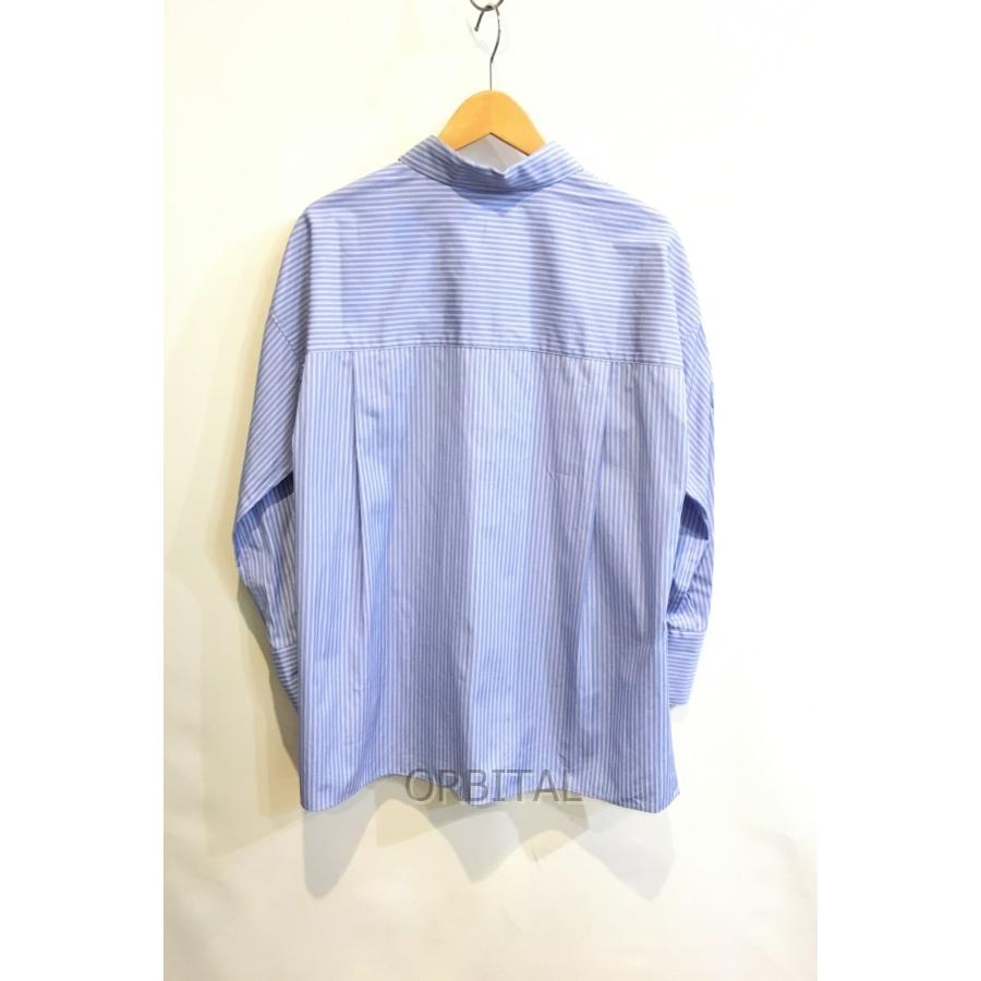 ebure 水色 ストライプ 長袖シャツ（36サイズ） ebure 水色 ストライプ 長袖シャツ（36サイズ）