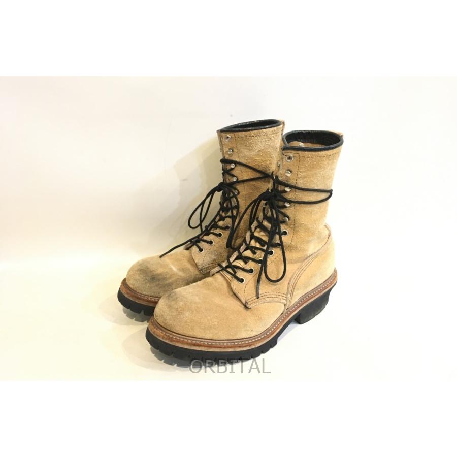 ブランド 二子玉) レッドウィング RED WING PT91 スエードロガーブーツ 