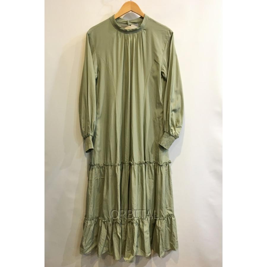 二子玉 Ray Beams レイ ビームス ティアードボリュームワンピース ロング丈 長袖 グリーン レディース 1 定価2 4万 Nkt Ls Cycle Paradise 通販 Yahoo ショッピング