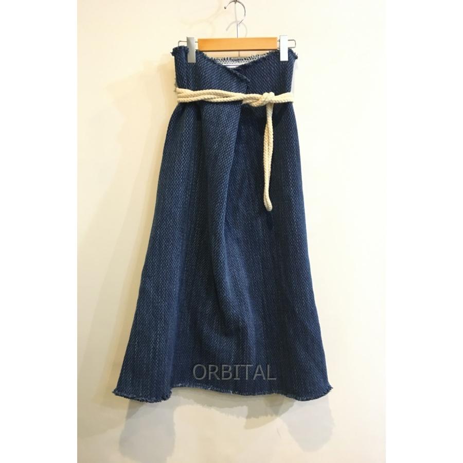 クリスタセヤ インディゴ スカート 美品
