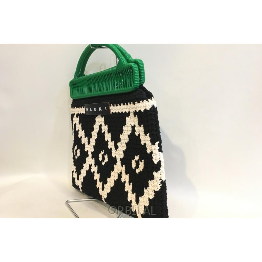 ブランド 二子玉) MARNI マルニ マーケット 完売 ニットバッグ ブランド 二子玉) MARNI マルニ マーケット 完売 ニットバッグ