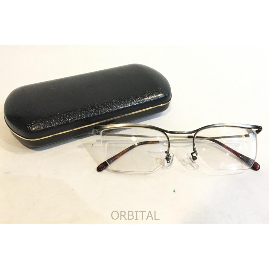 ブランド 二子玉) 白山眼鏡店 HAKUSAN MEGANE ハーフリム眼鏡 メガネ 