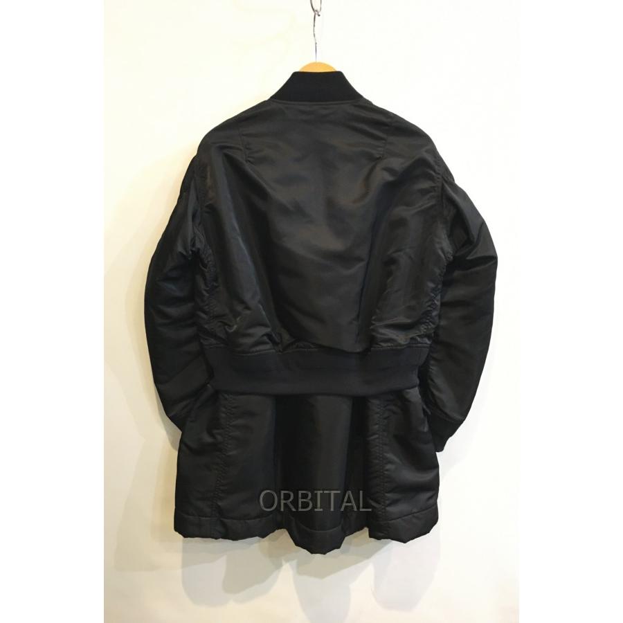 ブランド 二子玉) sacai サカイ 20SS ナイロンツイルコート ドッキング 