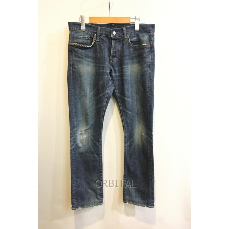 二子玉) HYSTERIC GLAMOUR ヒステリックグラマー スタッズデニムパンツ 