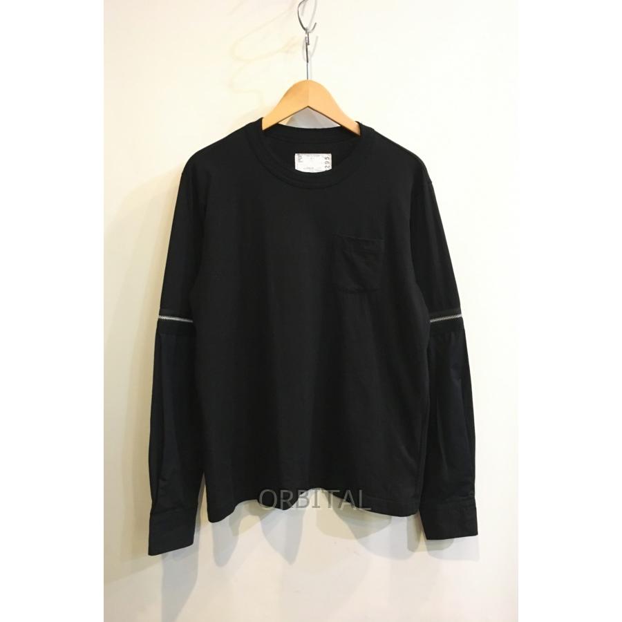 ブランド 二子玉) sacai サカイ 20AW ジップデザインカットソー ブランド 二子玉) sacai サカイ 20AW ジップデザインカットソー