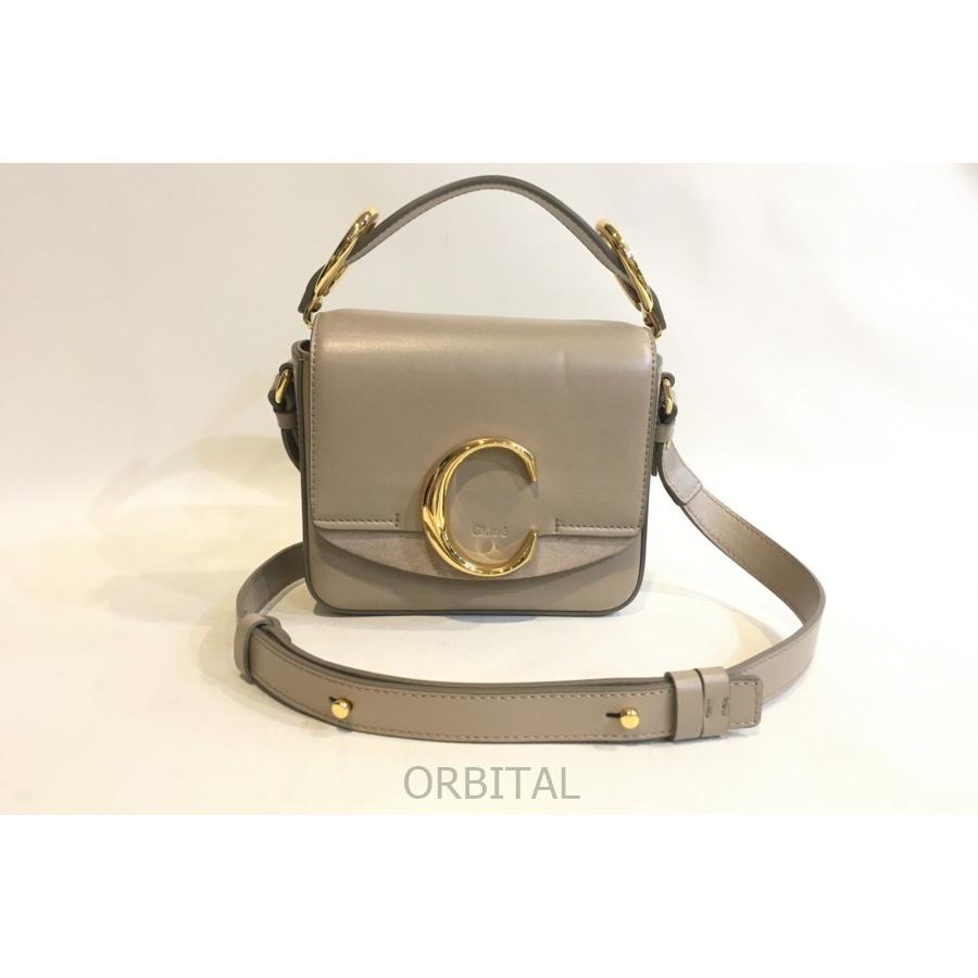 ブランド 二子玉) Chloe クロエ 21SS C ミニバッグ 2WAY ショルダー 