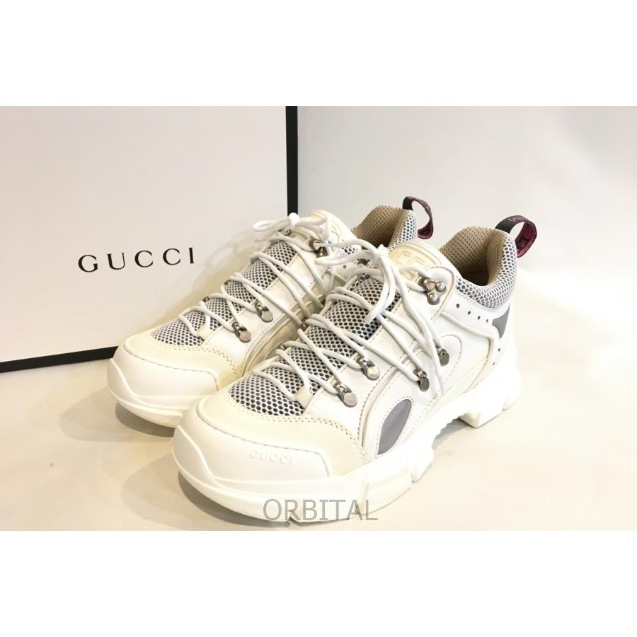 二子玉) グッチ GUCCI 未使用 フラッシュトレック スニーカー 9.5 28cm 
