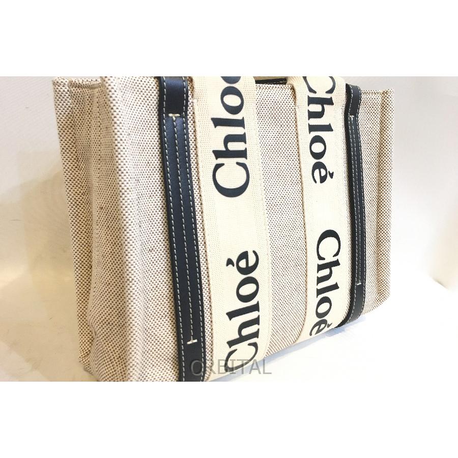 ブランド 二子玉) Chloe クロエ 2021 WOODY スモールトート ブランド 二子玉) Chloe クロエ 2021 WOODY スモールトート