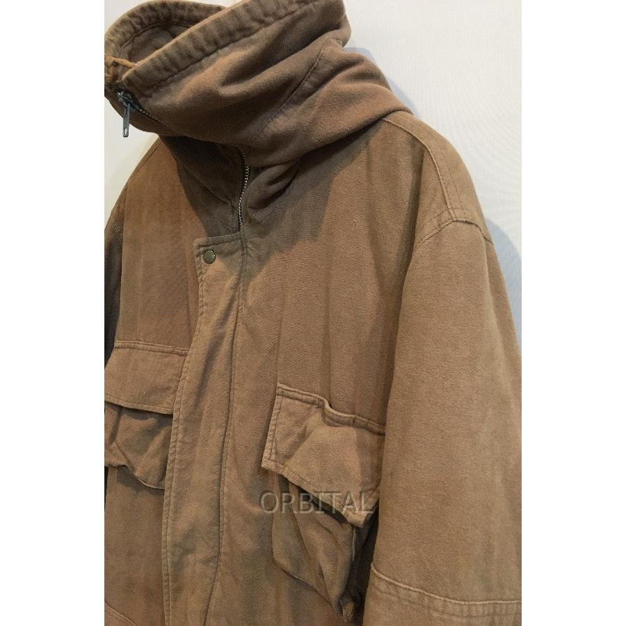 二子玉) HELMUT LANG ヘルムートラング 本人期 ミリタリーコート モッズコート ビンテージコットン ベージュ メンズ M