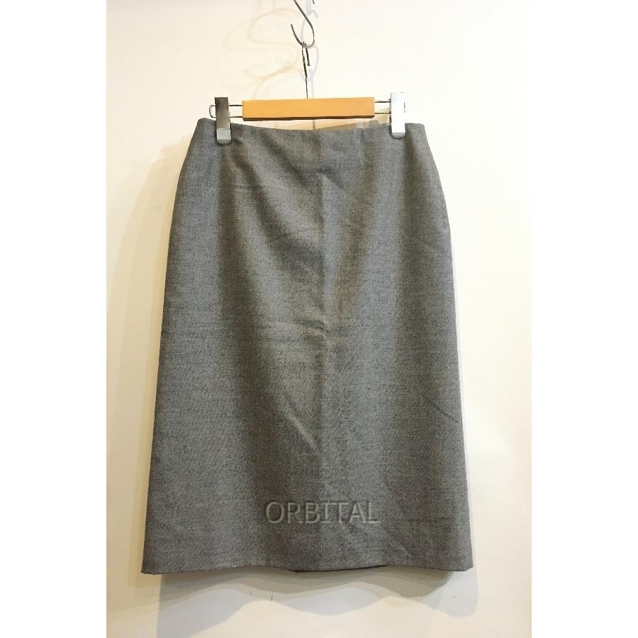 ブランド 二子玉) HERMES エルメス カシミヤスカート レディース 38 M  