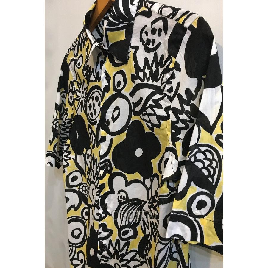 ブランド 二子玉) MARNI マルニ フラワープリント半袖シャツ 花 ブランド 二子玉) MARNI マルニ フラワープリント半袖シャツ 花