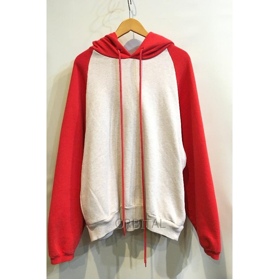 ブランド 二子玉) ERL イーアールエル ラグランフーディ スウェット  