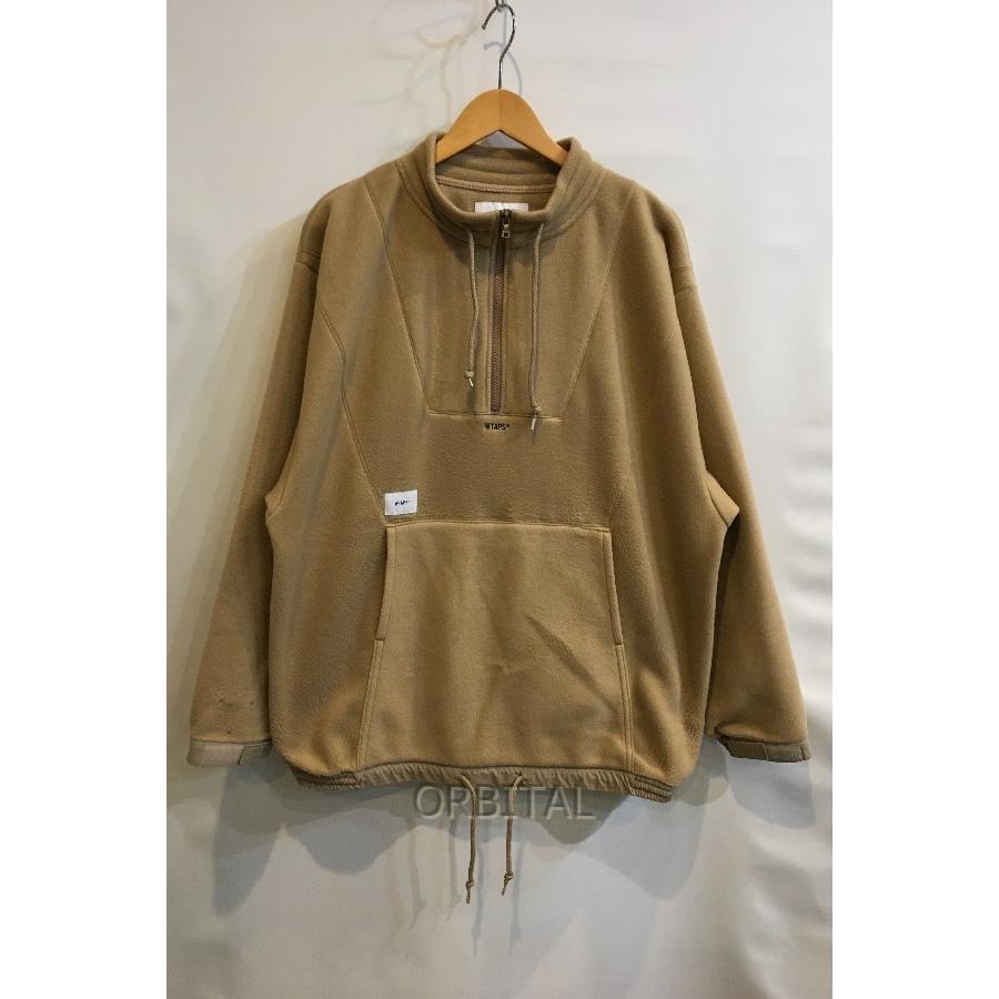 完売品】ダブルタップス wtaps outrigger ハーフジップパーカー-