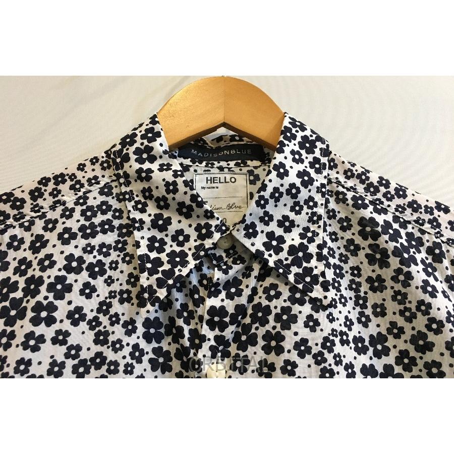 二子玉) MADISONBLUE マディソンブルー 19SS 花柄ハンプトンシャツ 