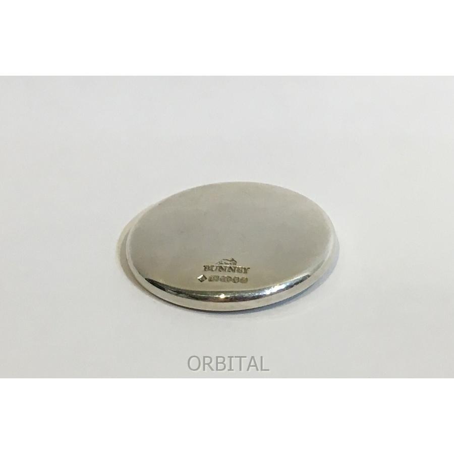 ブランド 二子玉) BUNNEY バニー 34mm シルバーバッジ 美品 ブランド 二子玉) BUNNEY バニー 34mm シルバーバッジ 美品