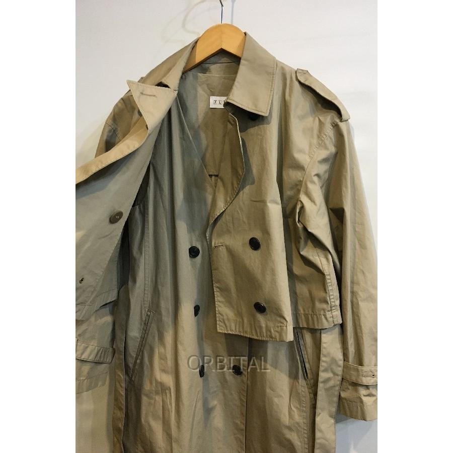 二子玉) PLST プラステ 2WAYトレンチコート オーバーサイズ ワンピース  