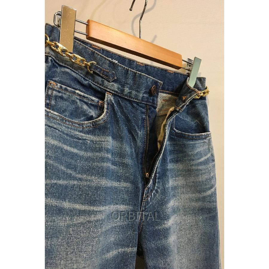 ブランド 二子玉) CELINE セリーヌ 21SS チェーン付ハイウエスト ブランド 二子玉) CELINE セリーヌ 21SS チェーン付ハイウエスト