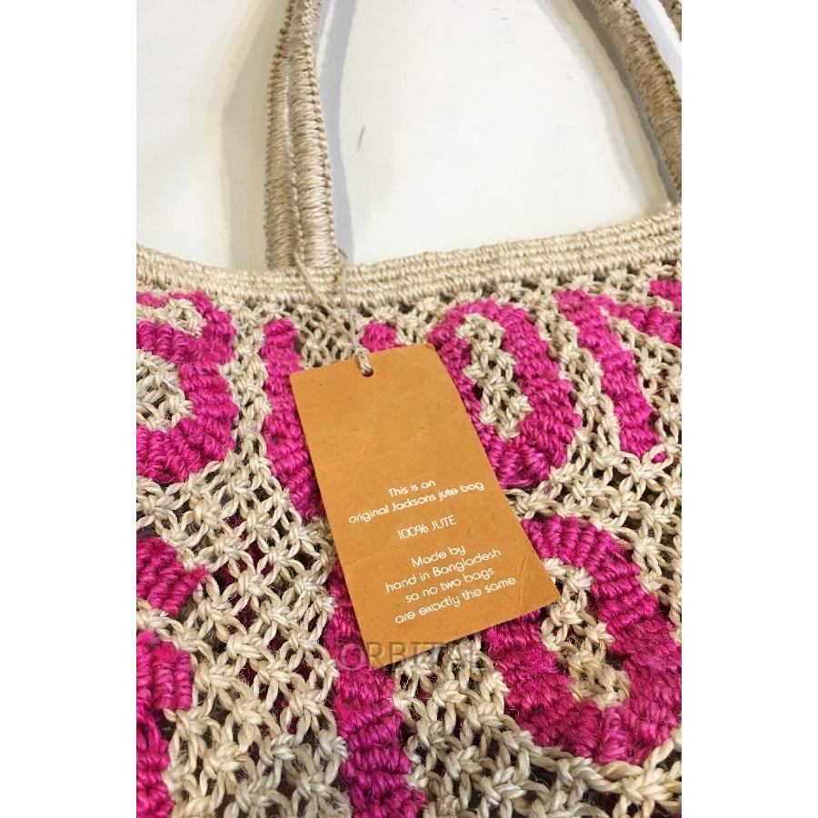 二子玉) The Jacksons ザ ジャクソンズ 未使用 ジュートトートバッグ  